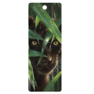 Obrázek z Záložka 3D 15,5x5,7cm - černý panter (25) 
